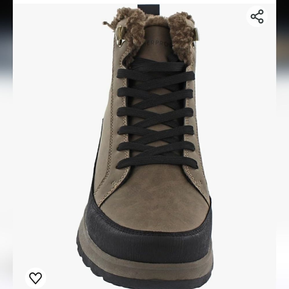 Weatherproof Men's Sneaker Boot in Brown - Picture 5 of 9